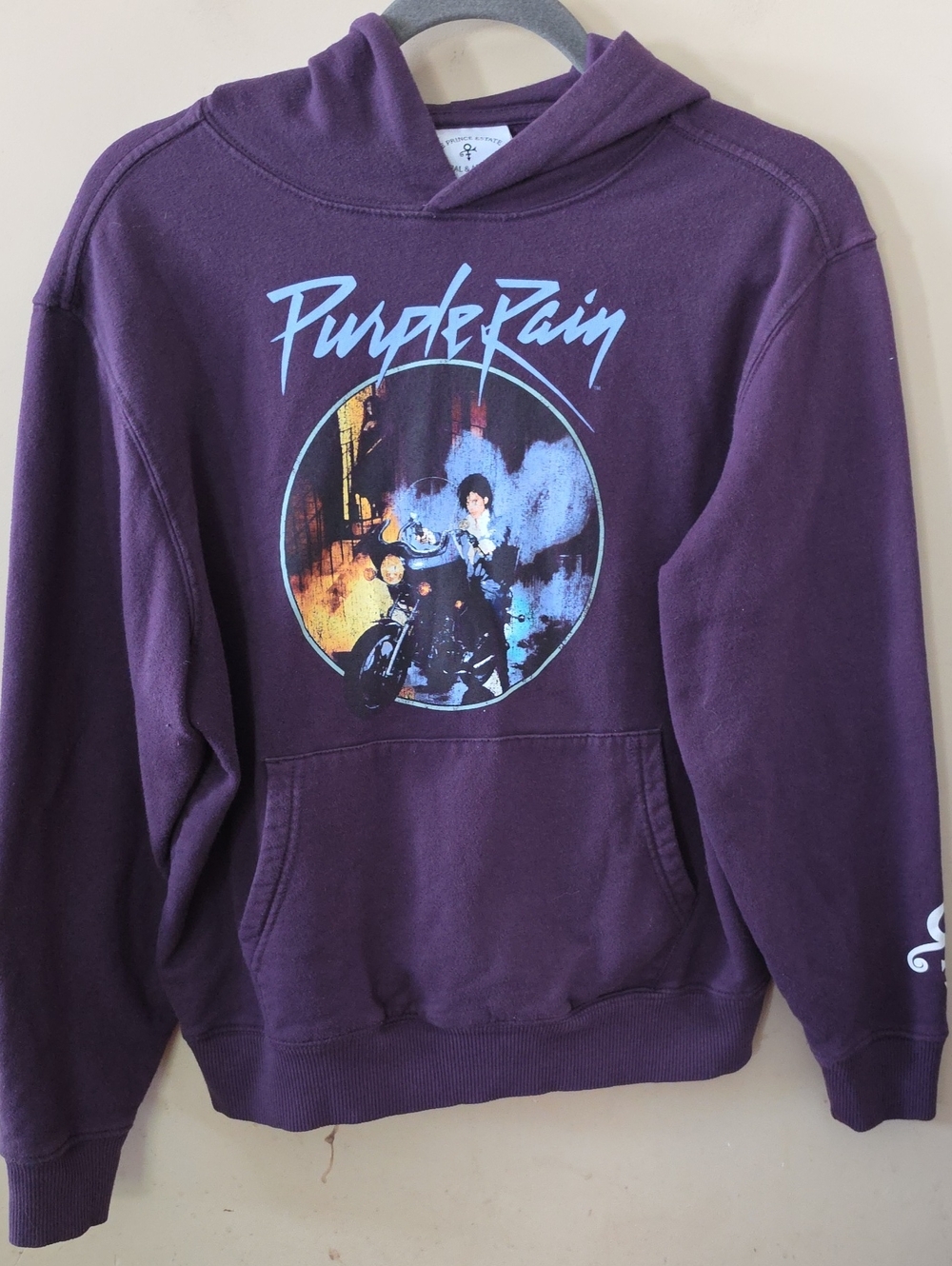 Prince Purple Pullover Hoodie with Estate Label